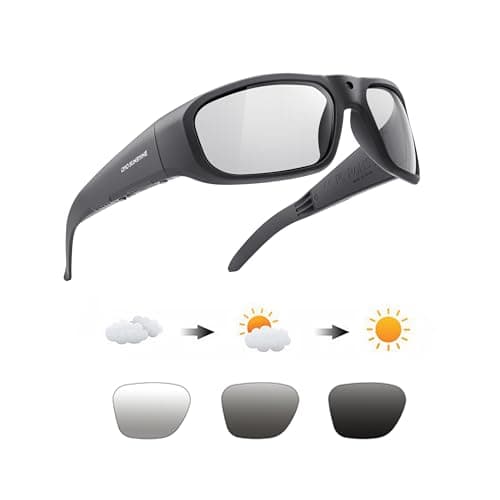 OHO Ultra-Thin Lightweight Sports Camera Sunglasses, 24MP Camera, 1080P Video, Record-While-Charging, Water Resistant UV400 Lens