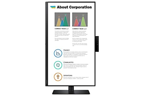 SAMSUNG S40VA Series 24-Inch Computer Monitor, HDMI Monitor, 75Hz Monitor, IPS Monitor, Built-in Webcam, Built-in Speaker & Mic, FreeSync Premium (LS24A400VENXZA) 5