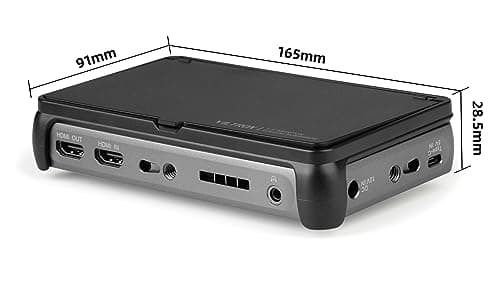 VILTROX 5.5 Inch 1200nits 4Kp30 HDMI Video Field Monitor, 10bit HDR Daylight Viewable 1920 x 1080 Portable Monitor Recorder, Hot Shoe Mount, Battery, Sunshine Hood 7