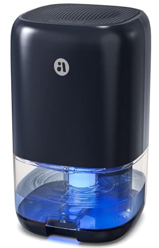 TABYIK Dehumidifier, 35 OZ Small Dehumidifiers for Room for Home, Quiet with Auto Shut Off, Dehumidifiers for Bedroom (280 sq. ft), Bathroom, RV, Closet,Blue