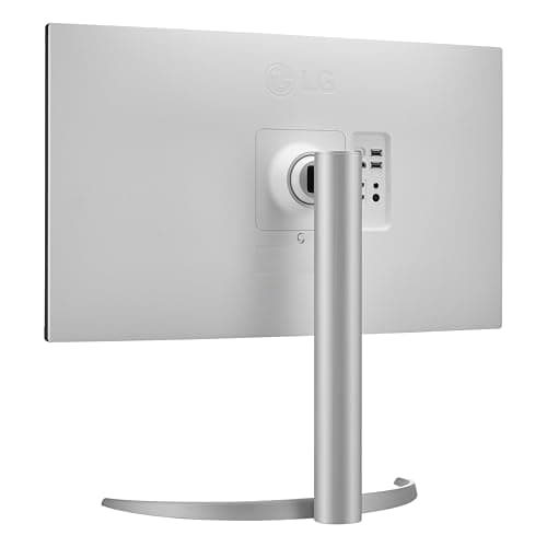 LG 27UP850K-W 27-inch Ultrafine 4K UHD (3840 x 2160) IPS Computer Monitor, 60Hz, 5ms, DisplayHDR 400, Built-in Speaker, HDMI, DisplayPort, USB Type-C 90W PD, Tilt/Height/Pivot Adjustable Stand, White 11