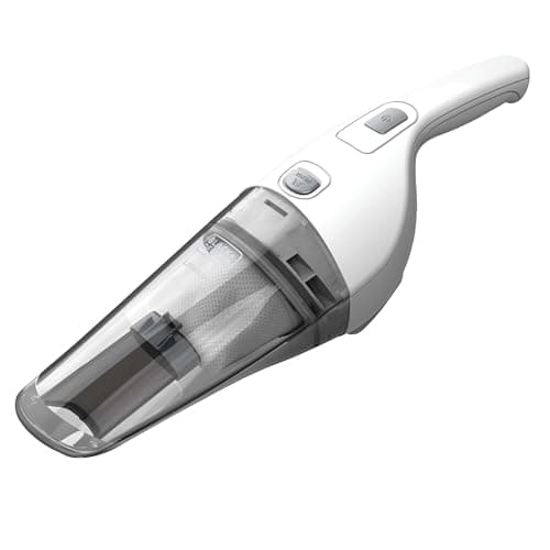 BLACK+DECKER Cordless Lithium Handheld Power Vacuum with Wall Mount Base and Charger, White (HNV220BCZ10FF)