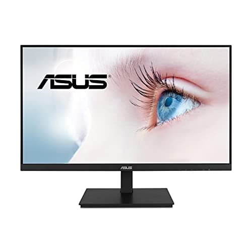 ASUS 24”1080P Monitor(VA24DQSB)-Full HD,IPS,75Hz,Speakers Adaptive-Sync Low Blue Light Flicker Free VESA Mountable Frameless, HDMI DisplayPort, VGA, USB hub Height Adjustable, Black,12.8"x21.3"x2.1" 8