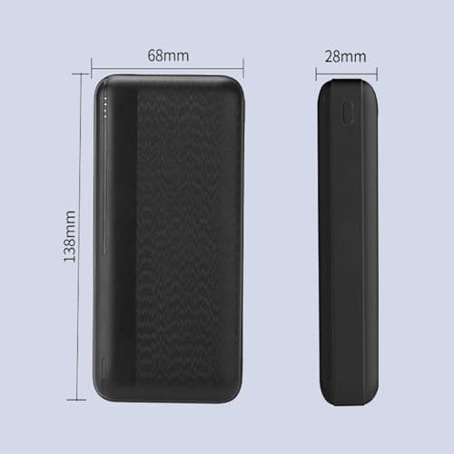 Portable Charger Power Bank 40000mAh, Dual USB Power Bank Output 5V 3A External Cell Phone Battery Pack, External Phone Power Bank Compatible with Smartphones and All USB Devices 6