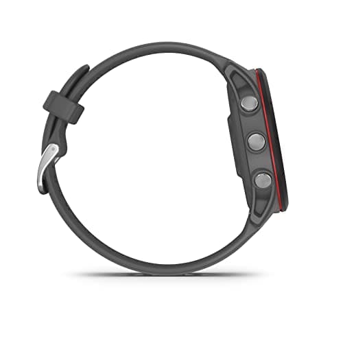 Garmin Forerunner 255 GPS Running Smartwatch, Advanced Insights, Long-Lasting Battery, Slate Grey with Wearable4U E-Bank Bundle 6