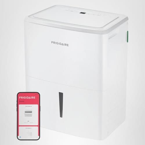 Frigidaire 22-Pint Portable Dehumidifier with Wi-Fi and Energy Star Certification for Small/Medium Rooms, Bedrooms & Bathrooms, Custom Humidity Control, Auto Shut Off, White 11