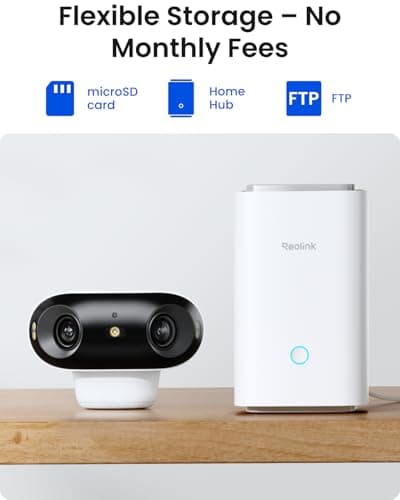 REOLINK Argus 4 Pro 4K Solar Security Cameras Wireless Outdoor, 180° Dual-Lens 8MP Camera for Home Security, ColorX Night Vision, Smart People/Vehicle/Animal Detection, No Subscription, Local Storage 9