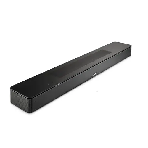 Bose Smart Dolby Atmos Soundbar, All-in-One Soundbar for TV, A.I. Dialogue Mode, Voice Control and Amazon Alexa Built-in, Supports Bluetooth/AirPlay/Spotify Connect/Chromecast, Black