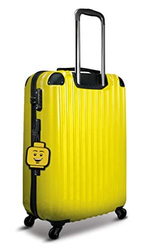 Lego Minifigures Bag Tag - Boy Face (51167), Silicone, Bag Charm, Backpack tag, Yellow 5