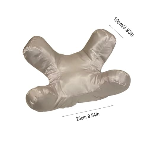 NobiMart Lemniva Beauty Pillow for Side Sleeping Anti Wrinkle, 2025 New Face Down Pillow, Anti Wrinkles-Aging, Back Sleeping for Maintaining Facial Wrinkles Side Sleeper Pillow (White) 6