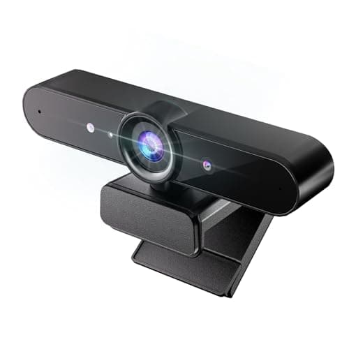 hoveod Windows Hello Webcam, FHD1080P 30fps, Dual-Lens Dynamic Face Recognition Camera for Windows 10/11