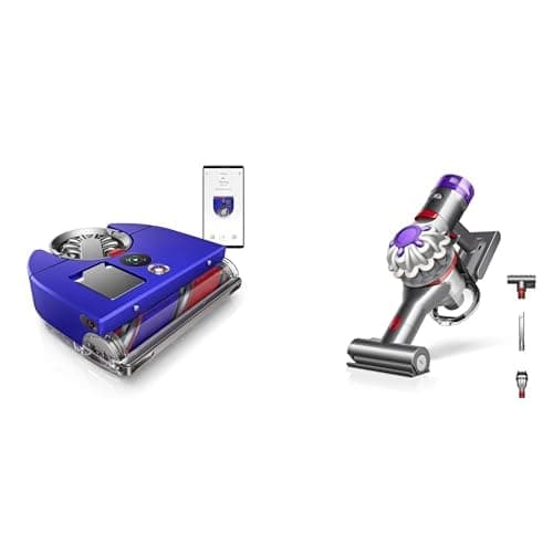 Bundle of Dyson 360 Vis Nav Robot Vacuum + Dyson Car+Boat Handheld Vacuum Cleaner