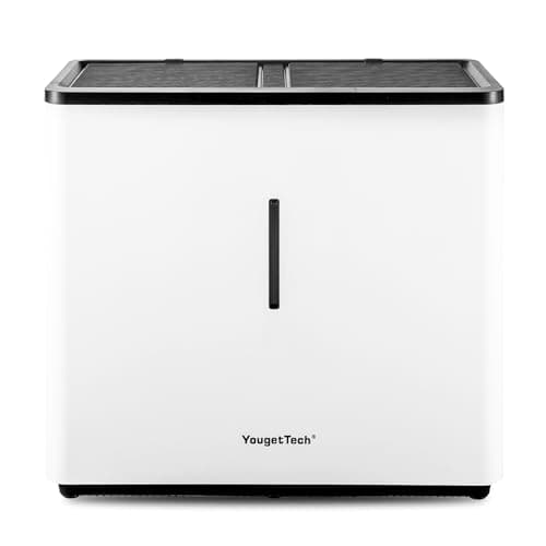 YougetTech Evaporative Humidifiers |14.5 L(3.9 Gal) Tank for Whole Room Humidifier | 60 W Cool No Mist Humidifiers | 7 Speed | MAX Output 3000 ml/h | Auto Humid | Top Filling