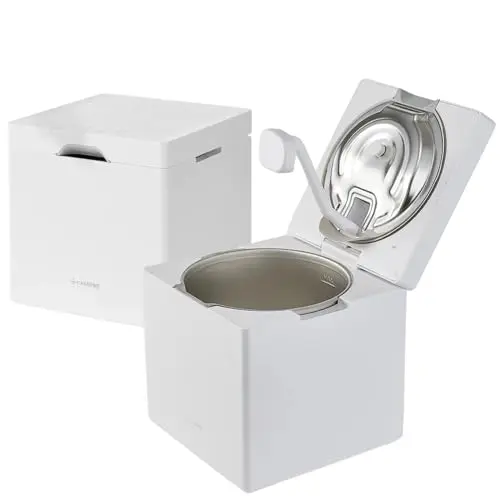 Carepod Cube Plus X50V Stainless Steel Humidifier - Easy to Clean, 3 Mist Level Settings, Auto-Humidity & Auto Shut-Off Feature, One Touch Built-in Sanitization, No Filters, Lasts 32Hrs (1.1Gal/4.2L)