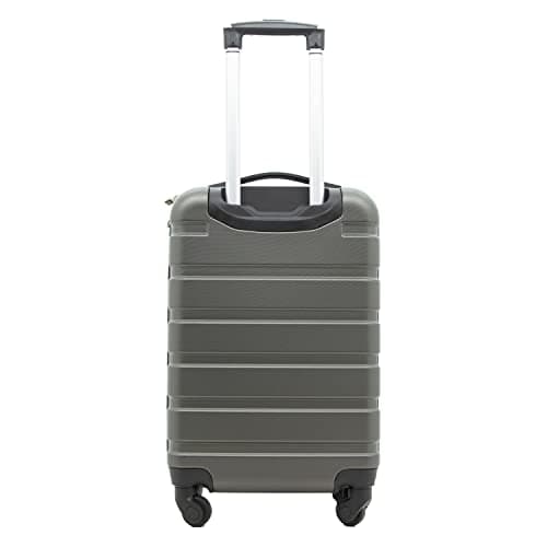 Travelers Club Harper Luggage, Charcoal, 22-Inch Carry-On 6