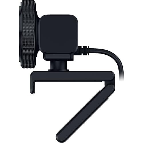 Razer Kiyo V2 X Streaming Webcam: 1440p 60 FPS - Auto Focus - Built-in Microphone - Wide Angle Lense - Integrated Privacy Shutter - Works with OBS, Xsplit, Streamlabs, Discord, Zoom, Teams - Black 9