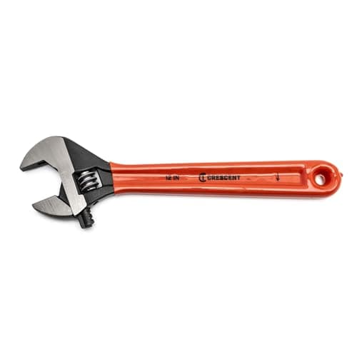 Crescent 12" Adjustable Black Oxide Cushion Grip Wrench - Carded - AT212CVS