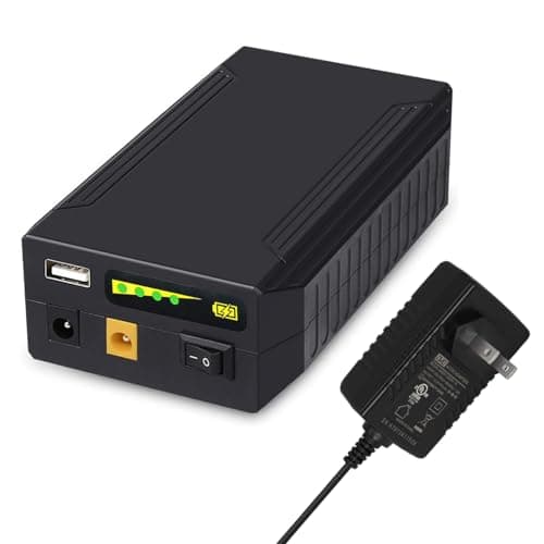 Talentcell 12V Lithium ion Battery Pack, 11.1V/9000mAh 99.9Wh Portable Power Bank, DC 12/9V and 5V USB Multiple Output for LED Light Strip, CCTV Camera, Heated Jacket, Mobile, Spectra Pump, and More