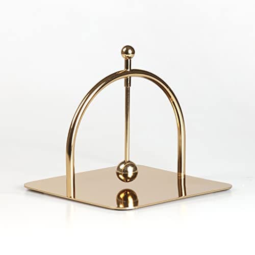 Lesermoorer Modern Alloy Napkin Holder for Dining Table, Picnic & Home Decor, Luxury Metal Napkin Stand for Parties 5