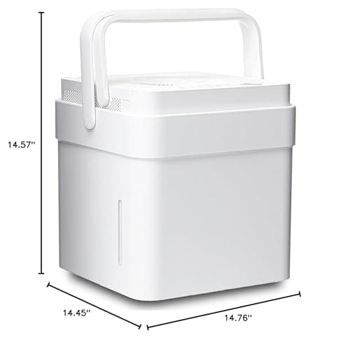 Midea Cube 50 Pint Dehumidifier for Basement and Rooms at Home for up to 4,500 Sq. Ft., Built-in Pump, Drain Hose Included, Smart Control, Works with Alexa (White), ENERGY STAR Most Efficient 2022 10