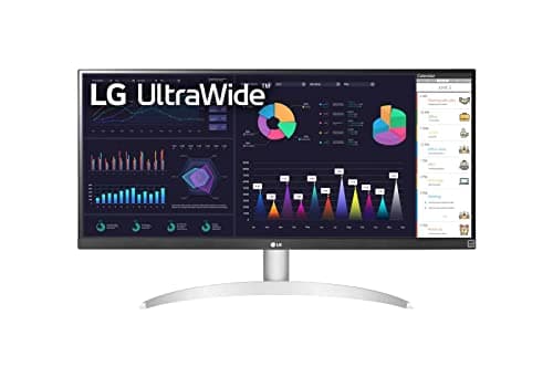 LG 29WQ600-W UltraWide Computer Monitor 29-Inch FHD IPS with HDR 10 Compatibility AMD FreeSync and USB Type-C - White/Silver