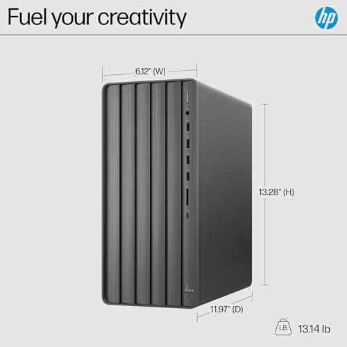 HP Envy Desktop PC, Intel Core i7-14700, 32 GB RAM, 1 TB SSD, UHD Graphics 770, Windows 11 Pro, TE01-5002 (2024) 6