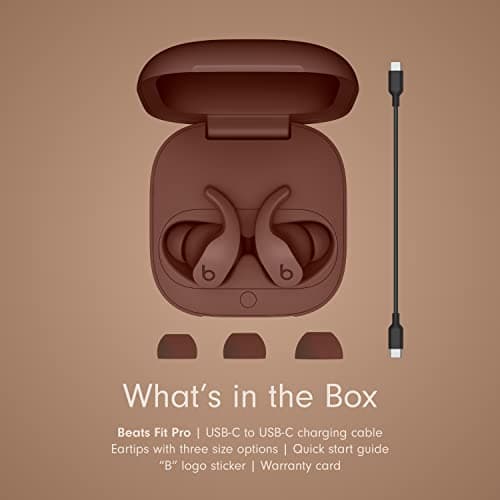 Beats Fit Pro - True Wireless Noise Cancelling Earbuds - Apple H1 Headphone Chip, Compatible with Apple & Android, Class 1 Bluetooth, Built-in Microphone, 6 Hours of Listening Time - Earth 9