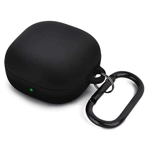 AIRSPO Silicone Case Compatible for Samsung Galaxy Buds 2 Pro/Galaxy Buds2/ Galaxy Buds Pro 2/ Galaxy Buds Live/Galaxy Buds FE Case (Black)