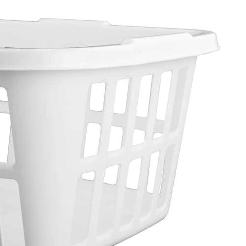 1.5bu Laundry Basket, Large Portable Clothes Hamper with Built-In Handles for Home, 52.8L Capacity 6
