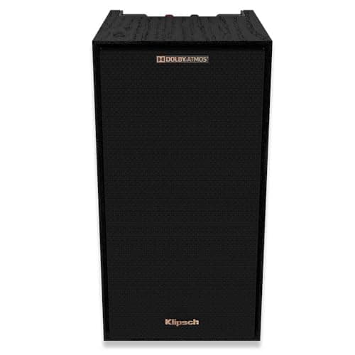 Klipsch Reference Next Generation R-40SA Dolby Atmos High-Performance, Horn-Loaded Elevation Surround Speaker Pair for Best-in-Class Immersive Home Theater in Black 9