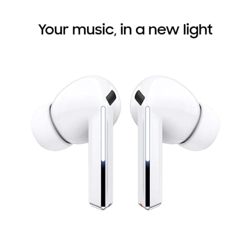 Samsung Galaxy Buds 3 Pro AI True Wireless Bluetooth Earbuds, Noise Cancelling, Sound Optimization, Redesigned Comfort Fit, White [US Version, Amazon Exclusive, 2Yr Warranty] 8