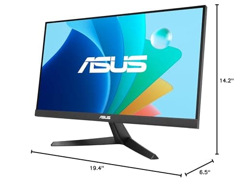 ASUS 22” (21.45" viewable) Eye Care Monitor (VY229HF) - Full HD, IPS, 100Hz, 1ms, SmoothMotion, Adaptive Sync, Eye Care Plus Technology, Blue Light Filter, Flicker Free, Tilt 3 yr Warranty 14
