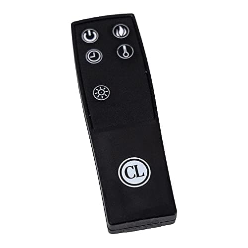 Country Living Infrared Freestanding Electric Fireplace Stove Heater in Bronze | Provides Supplemental Zone Heat with Remote, Multiple Flame Colors, Metal Design with Faux Wooden Logs 9