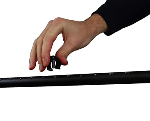 KMINA Forearm Crutches for Adults (x2 Units), Open Cuff, Extra Comfort with Hand Grip and Wide Tip, Adjustable Height, Aluminum, Orthopedic, Made in Europe 5