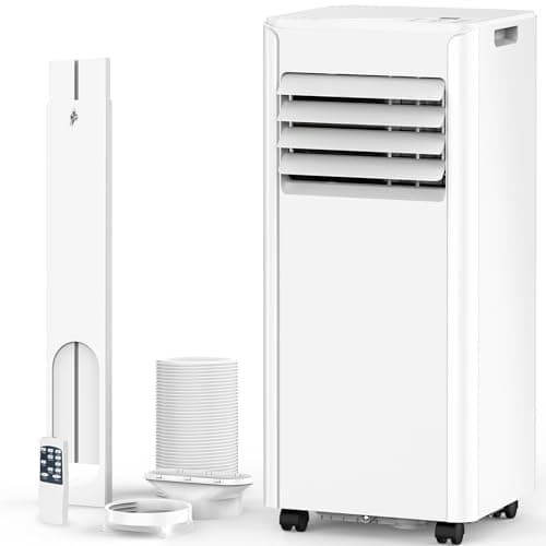 Electactic Portable Air Conditioners 8000 BTUs, Portable AC unit Cools Up to 350 sq.ft,3-in-1 Free Standing Cooling AC Unit with Fan & Dehumidifier, Portable AC with Remote Control,24H Timer