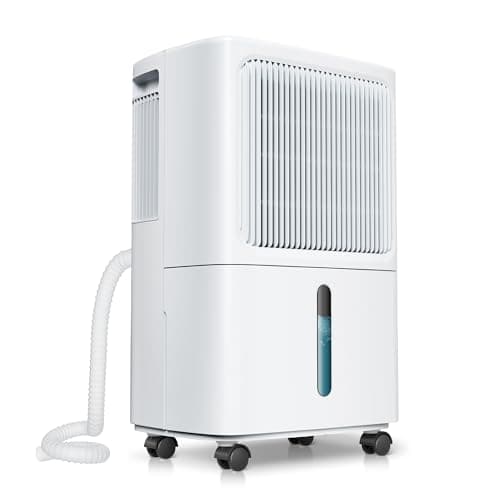 Dehumidifier for Basement with Drain Hose for Large Room, Bathroom,Bedroom (#1-T)