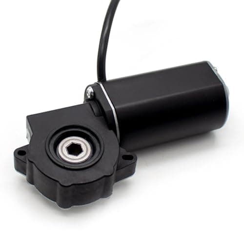 SUZLAZYR 94A10 Elevated Table Motor, Manual Control Integrated 3-Piece Kit Lift Table Motor Set Lifting Desk Accessories 40KG 107RPM,8mm Hole 5