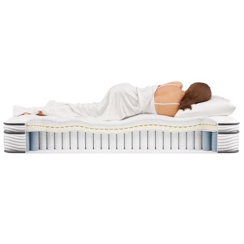 Modway Jenna 10” Innerspring and Memory Foam Twin Mattress With Individually Encased Coils 8