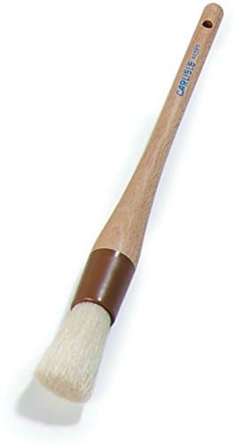 SPARTA 4038000 Boarhair Round Brush, Ergonomic Shape With Studry Wood Handle, 1 Inch, Brown 6
