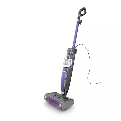 Shark Steam Pickup 3-in-1 Steam Mop Pickup Debris, Deep Scrubs, Steam, & Sanitizes Sealed Hard Floors - All At Once, Lightweight Steam Cleaner for Home with Sealed Hard Floors (Renewed) (Purple)