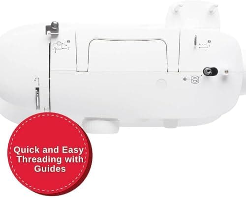SINGER M1500 Lightweight & Portable Sewing Machine with Accessory Kit | 57 Stitch Applications, LED Light & 4-step Buttonhole | Great for Quilting, Crafts & Mending 7