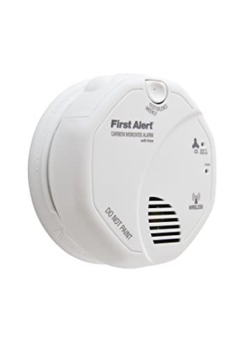 First Alert BRK CO511 Carbon Monoxide (CO) Detector Wireless Interconnected with Voice and Location