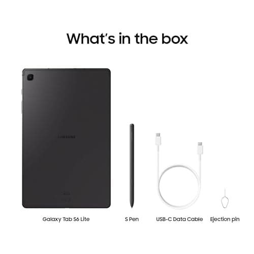 Samsung Galaxy Tab S6 Lite (2024) 10.4" 64GB WiFi Android Student Tablet, S Pen for Note-Taking, Gaming Ready, Long Battery Life, Expandable Storage, US Version, Oxford Gray, Amazon Exclusive 9