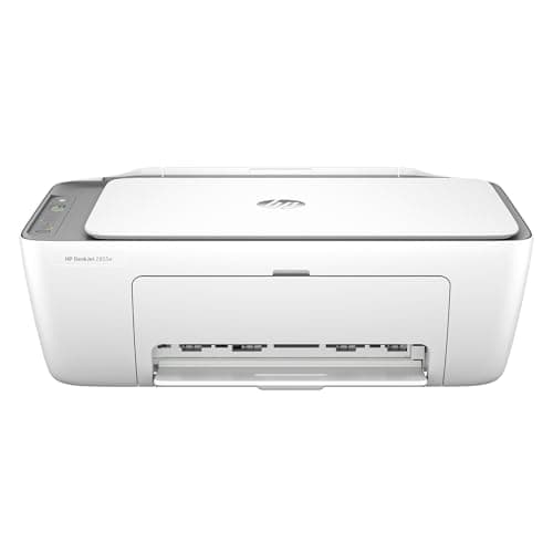 HP DeskJet 2855e Wireless All-in-One Color Inkjet Printer, Scanner, Copier, Best-for-home, 3 month Instant Ink trial included. This printer is only 2.4 ghz capable. (588S5A)
