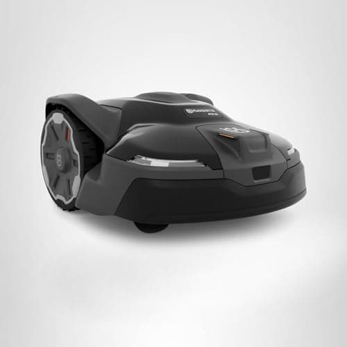 Husqvarna 410iQ Automower Robotic Mower, 0.5 Acre Mowing Capacity, Wire Free Robot Lawn Mower with Charging Station, RS1 EPOS Reference Station and Replacement Blades, 970727401 10