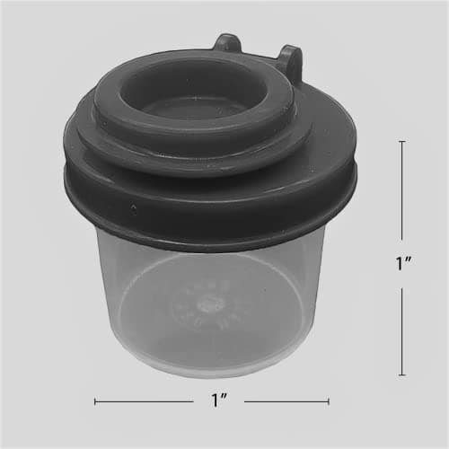 Hall Bros Salt and Pepper Shakers, 2 Mini, Moisture Proof Lids, Portable for Outdoor Activities 6