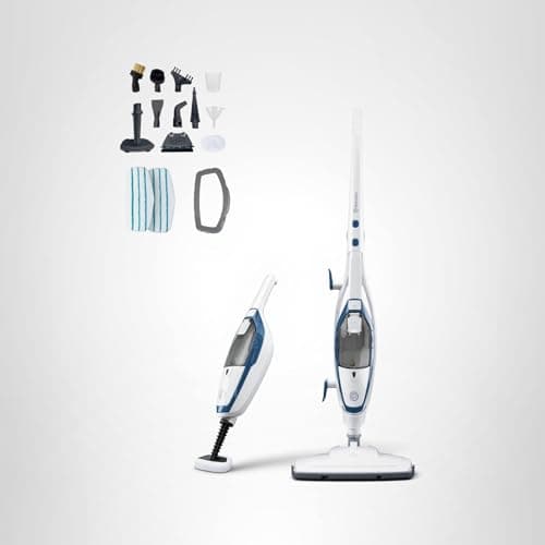 Vacmaster SMF1501 2-in-1 Steam Mop for Floor Cleaning with Detachable Handheld Steamer, Quick-Heating & Lightweight for Hard Floors, Carpets, Tiles and Upholstery 11