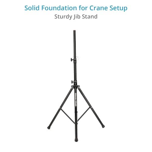 PROAIM 12ft Camera Crane Jib with Stand for Gimbals, Pan-Tilt & Fluid Head. for DSLR Video Cameras up to 8kg / 17.6lb (P-12-JS) 7
