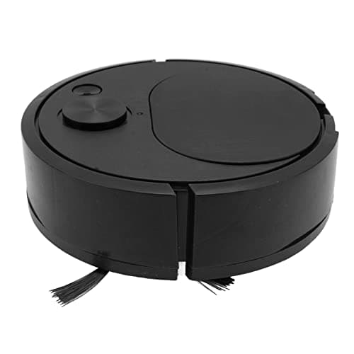 Pwshymi Multifunctional Robot Vacuum Cleaner, Mini Smart Sweeping Robot with USB Charging for Wooden Flooring, Tile and Carpet, Black 8