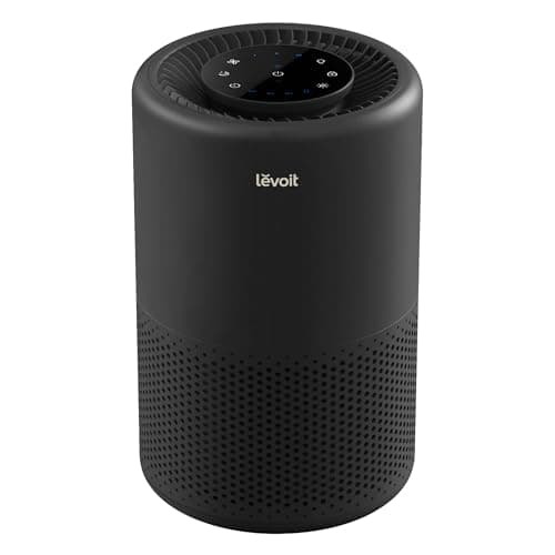 LEVOIT Air Purifier for Home Bedroom, Smart WiFi Alexa Control, AHAM VERIFIDE, 3-in-1 Filter with HEPA Sleep Mode for Allergies, Pollutants, Smoke, Dust, Core 200S-P, Black